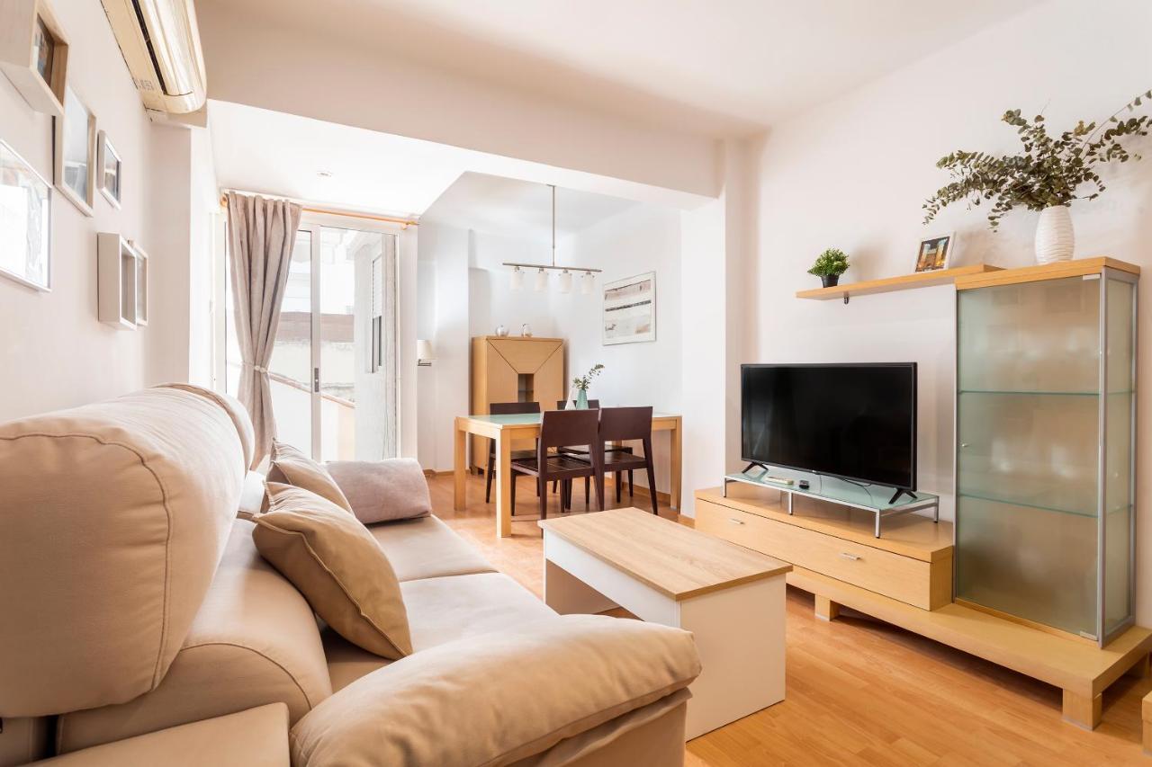 Precioso Piso Moderno: Terraza, A/C, Netflix, Wifi Apartamento Valência Exterior foto
