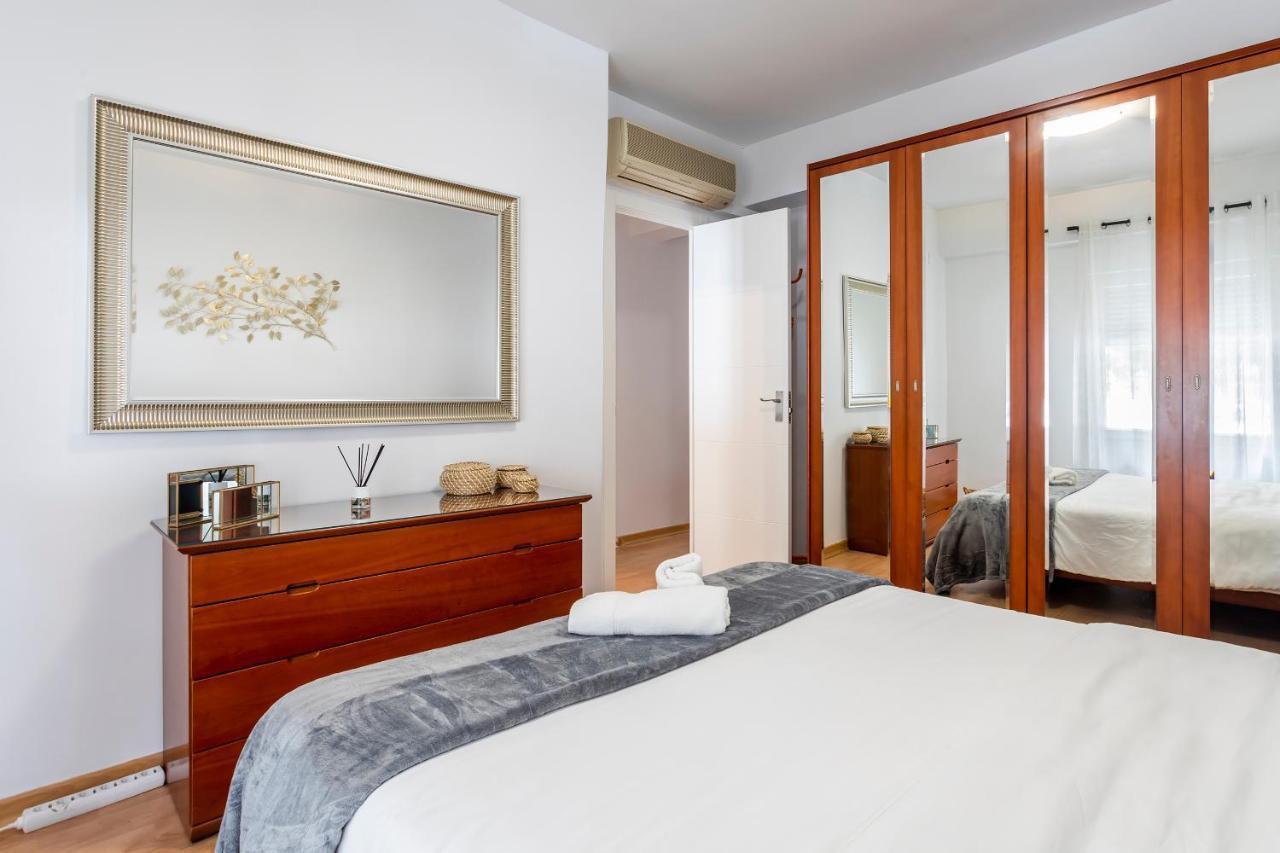 Precioso Piso Moderno: Terraza, A/C, Netflix, Wifi Apartamento Valência Exterior foto